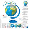 Ravensburger Animal Globe 3D Puzzle, 180 Pieces, Finished Size: 20cm Diameter, 12338 4, Ages 6+ [Puzzle, 3D Puzzle, Gift (Birthday/Christmas)]
