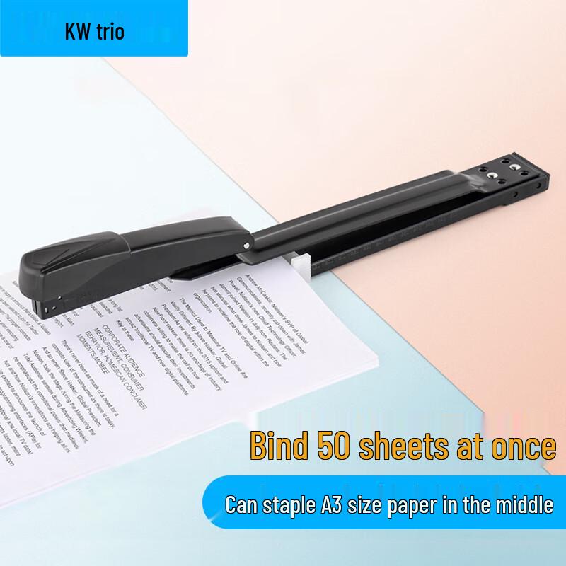 KW-Trio Long Arm A3 Saddle Stitch Stapler CN plug (adapter included)