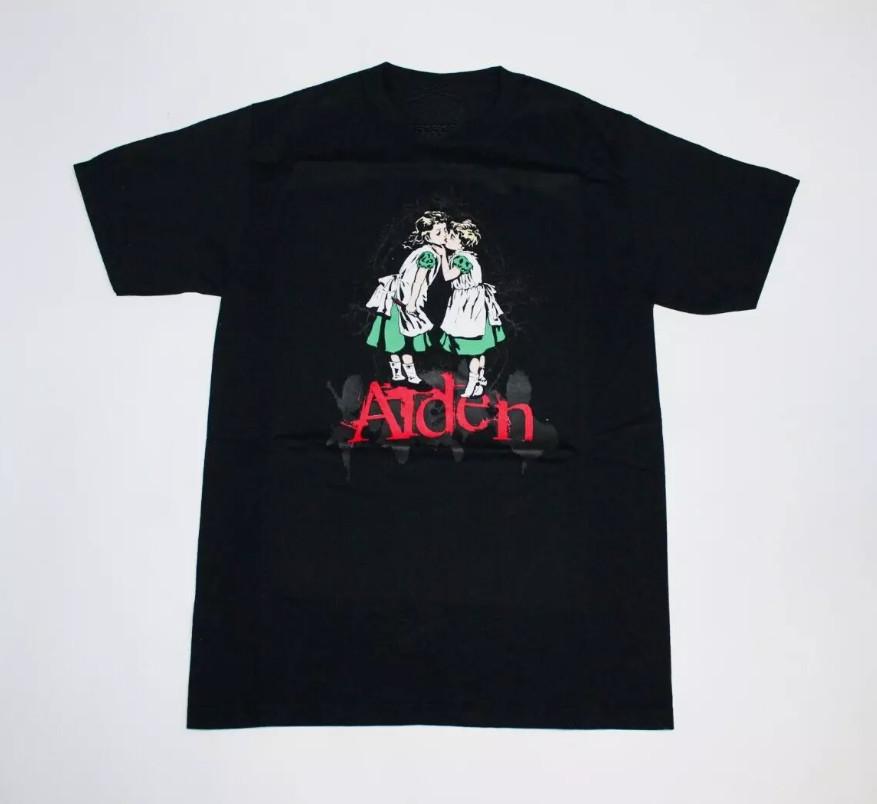 Vtg Aiden Band Concert Tour Heavy Cotton Black S-5XL Unisex Shirt BT764 Unisex T-Shirt S