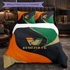 Set Biancheria da Letto Calcio VfB Stuttgart 3 Pezzi Morbido Set Copripiumino con Federe Set Decorazione Camera da Letto per la Casa