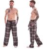 Keanu Men's Flannel Checked Lounge Pants (Pack of 2)