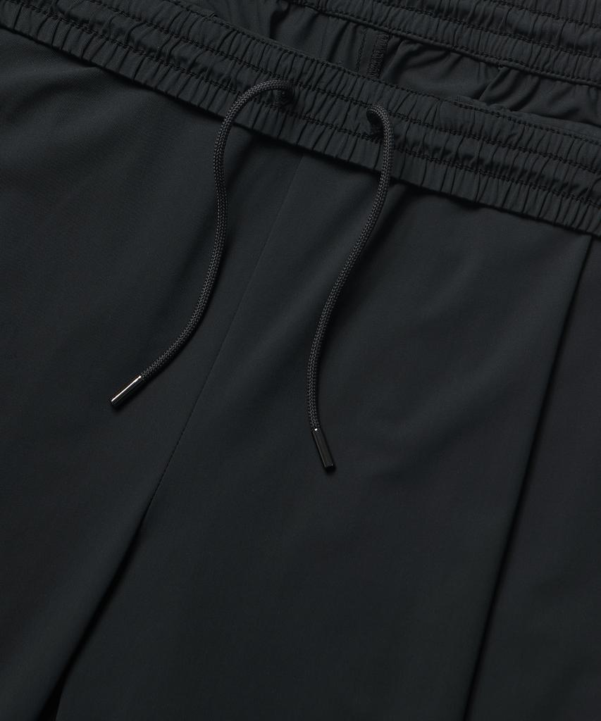 Musinsa Standard Cooling Deep Tuck Wide Elastic Waist Pants [Dark Gray]