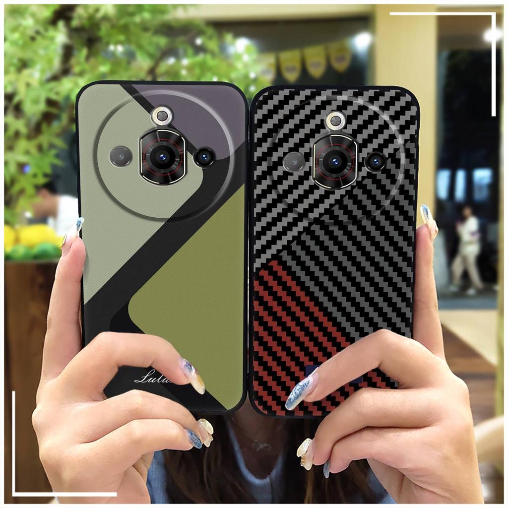 Shockproof Silicone Phone Case For ZTE Nubia Focus Pro 5G TPU Waterproof Graffiti Phone Pouch Anti-knock Full Wrap Cute