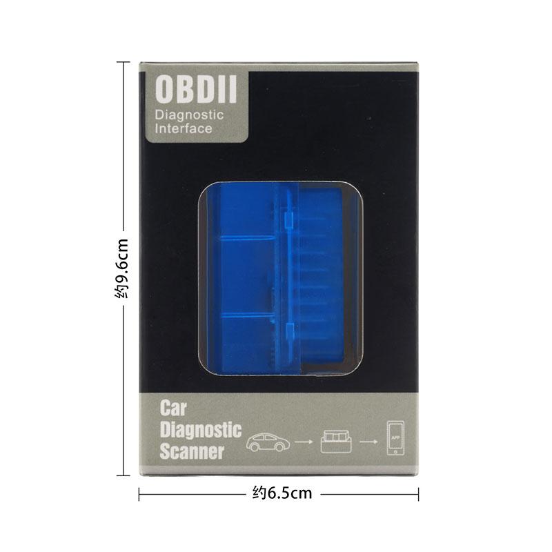 Bluetooth V2.1 Mini Elm 327 Obdii Scanner Obd Car Diagnostic Tool Code Reader