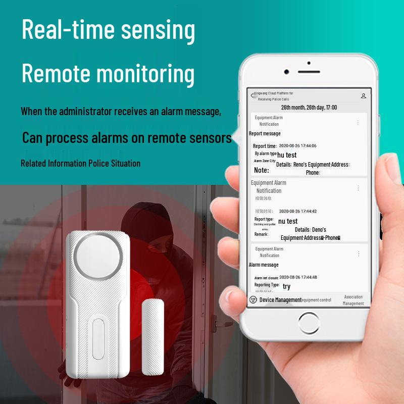 Smart WiFi Anti-theft Door and Window Sensor Alarm