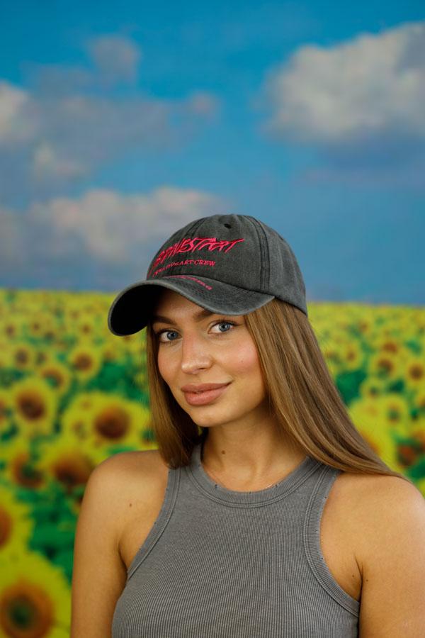 

Бейсболка Bravestart (1647) Braxton 56-58 56-58 чорний