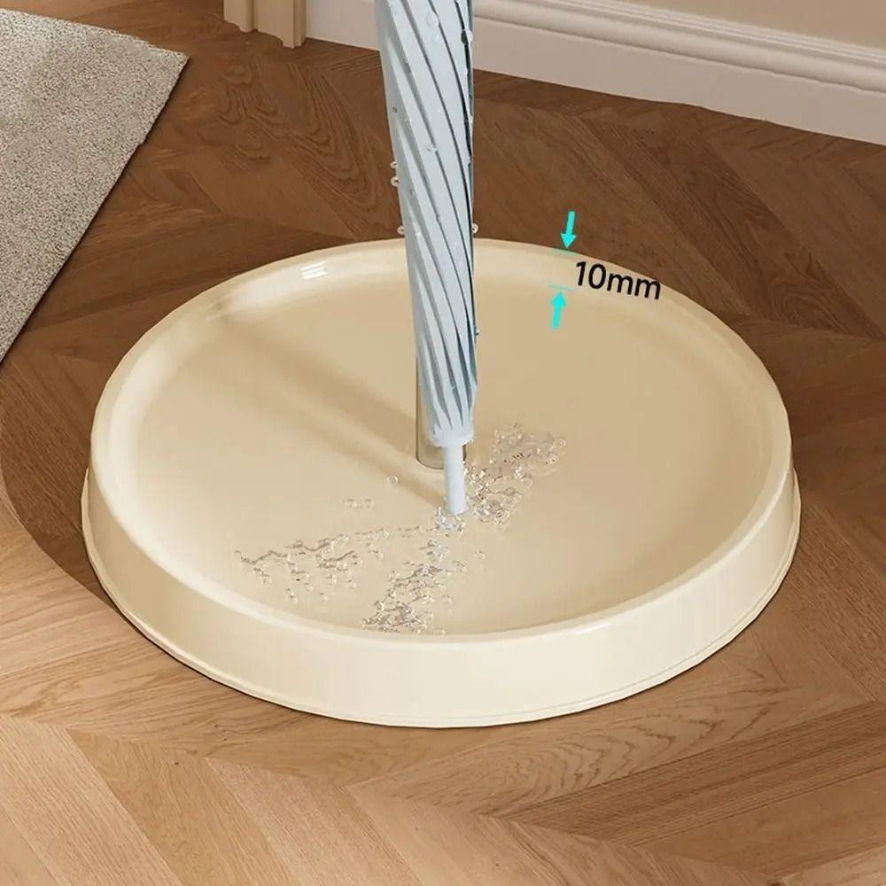 Rustproof Steel Umbrella Storage Rack Multi-Hole Floor Standing Umbrella Draining Stand Stable Large Capacity Umbrellas Holder