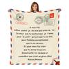 Gift To Daughter Son Girlfriend Wife Throw Blanket for Birthday Thanksgiving Valentine's Day Gift Soft Lightweight for Couch Bed