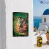 1pc The Jungle Book Metal Tin Sign - Mowgli & Friends Wall Art, 20.32x30.48 cm Durable Outdoor/Indoor Retro Vintage Decor with B