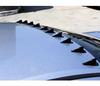 10 x Car EVO-Style Roof Shark Fins Wing Spoilers Generator Universal Decorative
