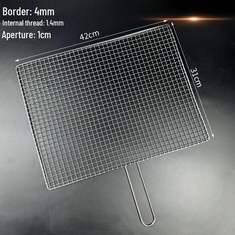 304 Stainless Steel BBQ Grill Grate with Handle