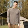 Jeep Men's Sherpa Fleece Lined Crew Neck Sweater