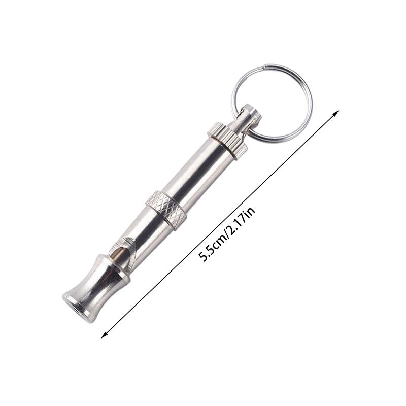 3Pcs Pet Whistle Training Dog Whistle Ultrasonic Dog Trainer, Dog Whistle Training Dog Whistle, Pet Supplies, Silver