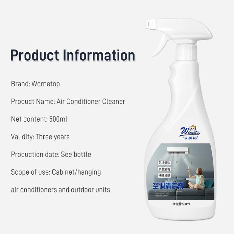 Klimaanlagenreiniger Schaumreiniger Haushalt Universal Demontagefrei Waschfrei Kraftvolle Dekontamination Deodorierer