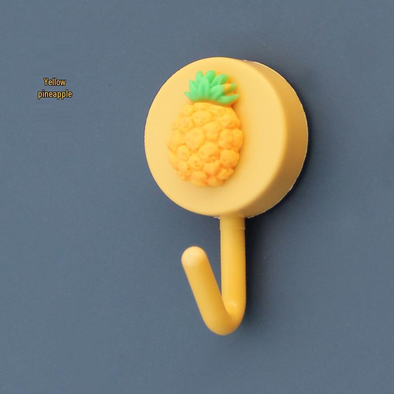 Cute Nordic Style Cartoon Hooks - No-Marke Adhesive, Ideal for Student Dorms