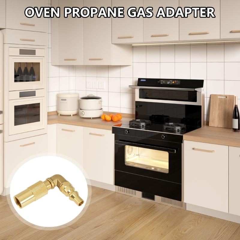 Propaan Verbindingsbocht 1/4In Snelkoppelingen Adapter Messing Propaan Fitting Camping Accessoires voor Reistrailer Barbecues