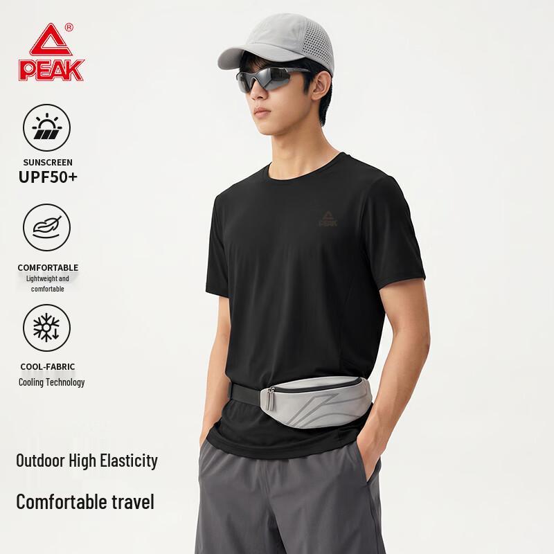 PEAK Men's Outdoor Round Neck Performance T-Shirt