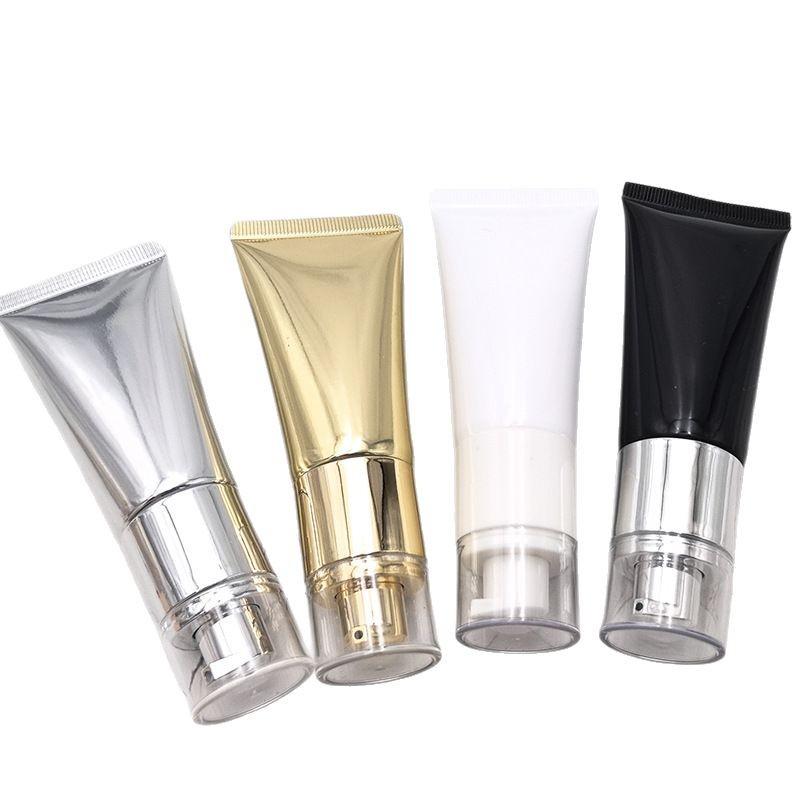 In-Stock 50ml PE Soft Tube Vacuum Pump for Lotion, Primer, Sunscreen, Essence, Hand Cream, and BB Cream