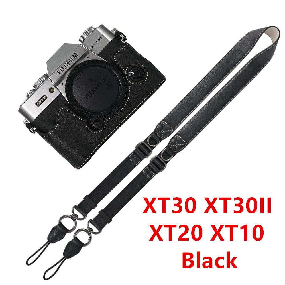 

PU Camera Half Case for Fujifilm XT30 XT30II XT30III XT10 XT20 Leather Shoulder Strap Base Cover