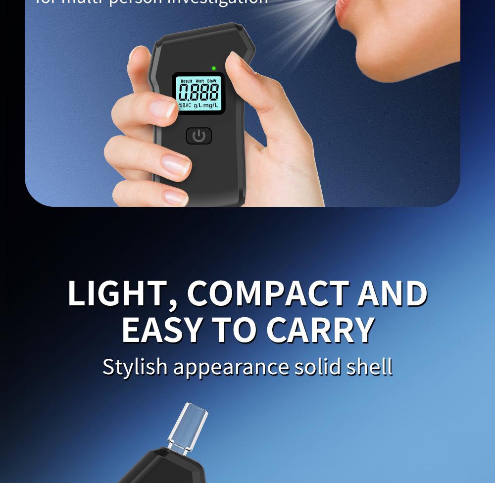 Tragbarer Alkoholtester