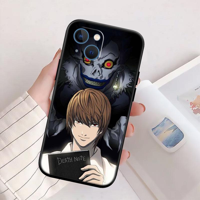 

Death Note New High-End Shell Phone Case for iPhone 16 15 14 13 12 Pro Max Plus Mini iPhone 12 mini