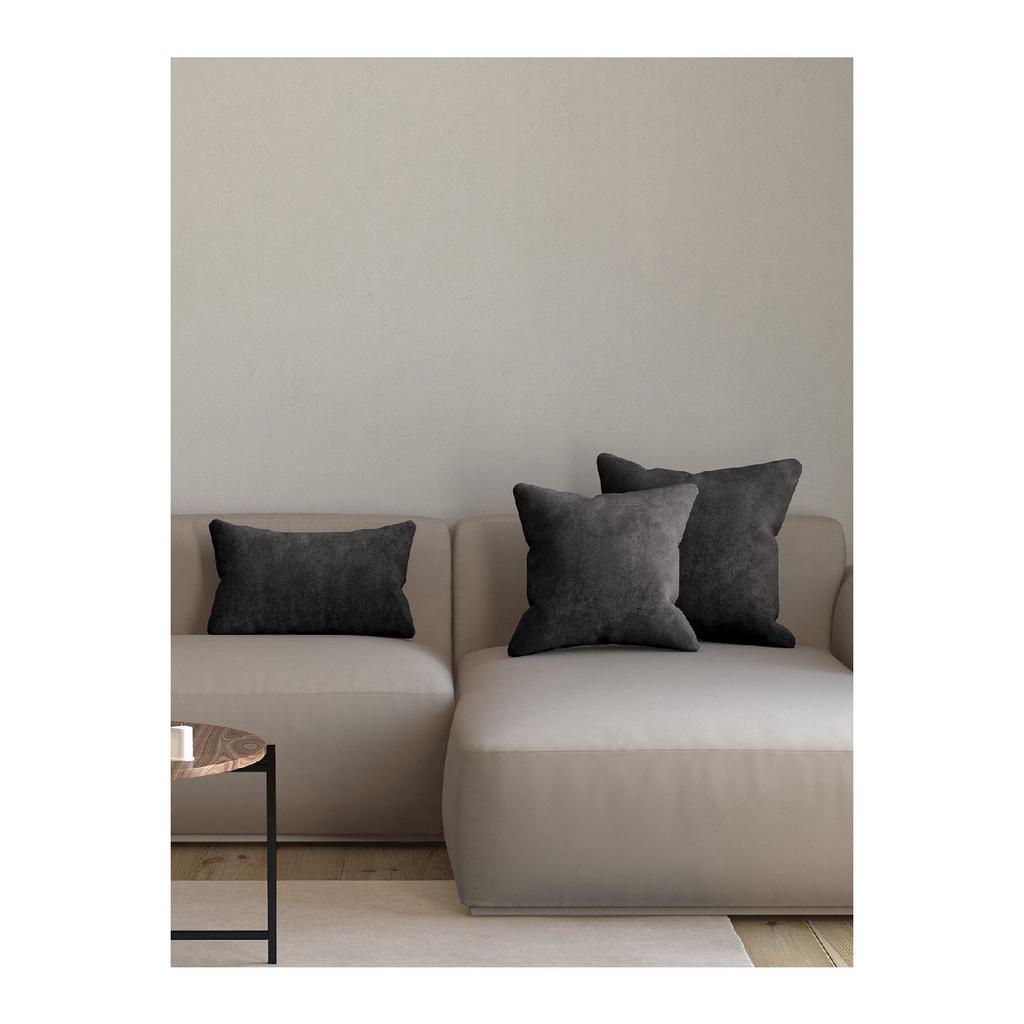 Velvet Textured Brick Color Throw Pillow Pillow Case Suitable For Freedom Series Punch