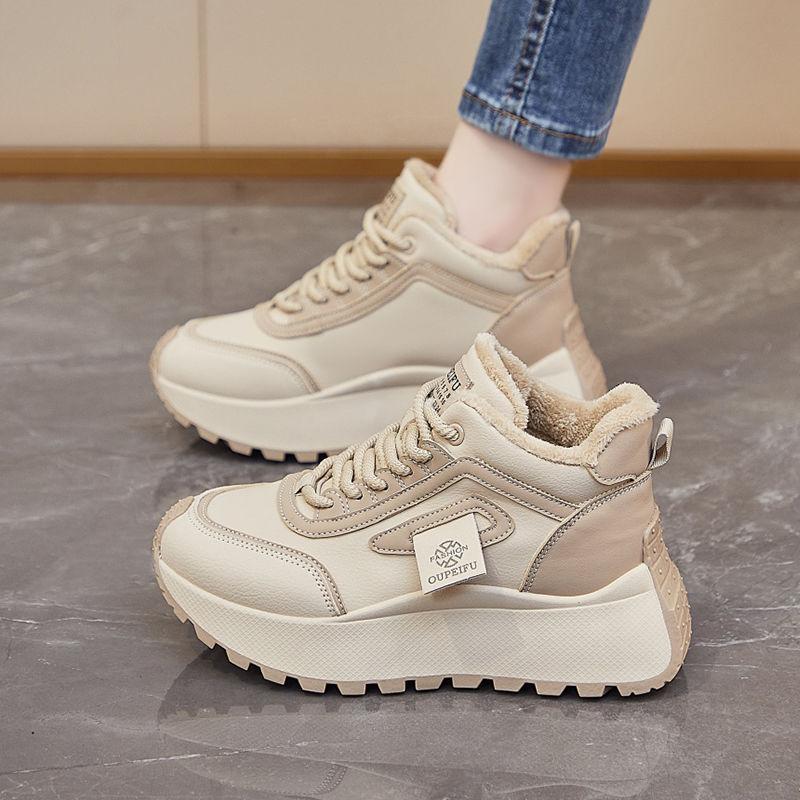 High-top dad shoes new 22 autumn students running comfortable sports thick-soled heightening casual shoes