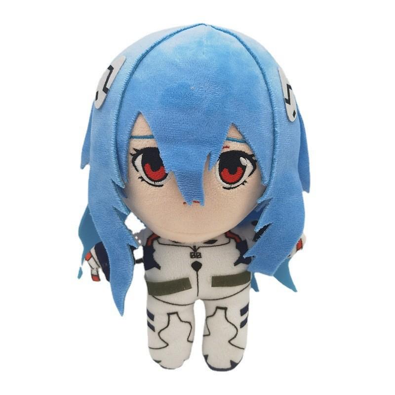 20cm Nowa Pluszowa Ayanami Rei Asuka Langley Soryu Pluszowa Rei Wypchana Ray Japońskie Anime Kawaii Urocze Kreskówkowe Zabawki Lalki Prezent do Łóżka