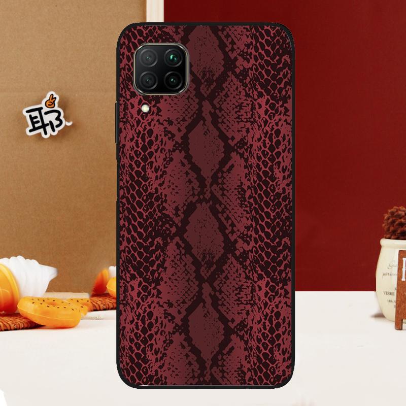 Snake Skin For Huawei Nova Y91 Y61 Y60 Y70 Y72 Y73 Y90 12i 11i 3i 7i 8i 9 10 SE P20 P40 P30 Lite Case