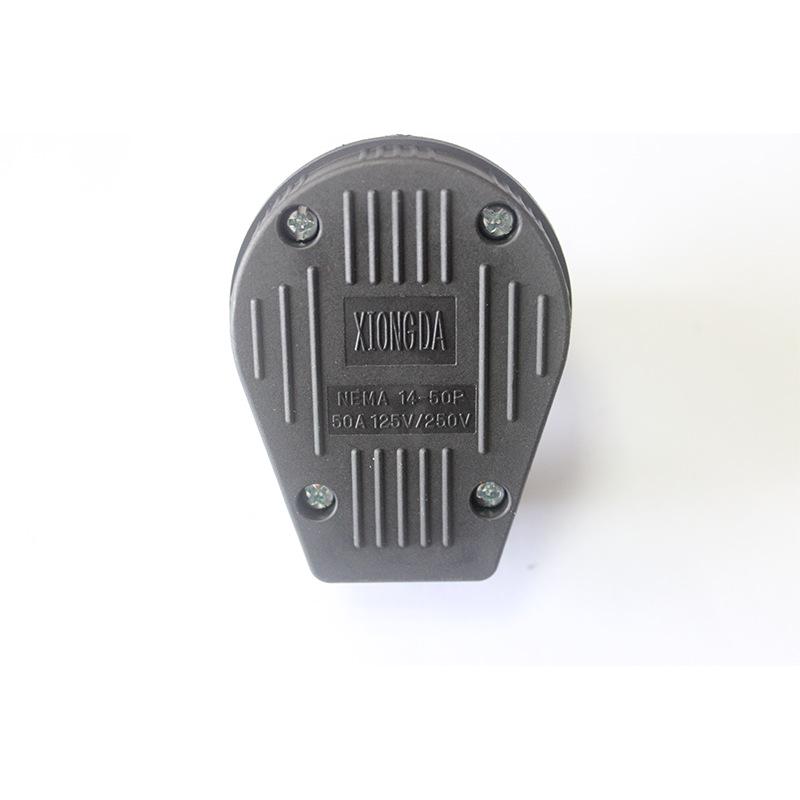 XIONGDA NEMA 14-50P 50A 125-250V Industrial Four-Hole Plug
