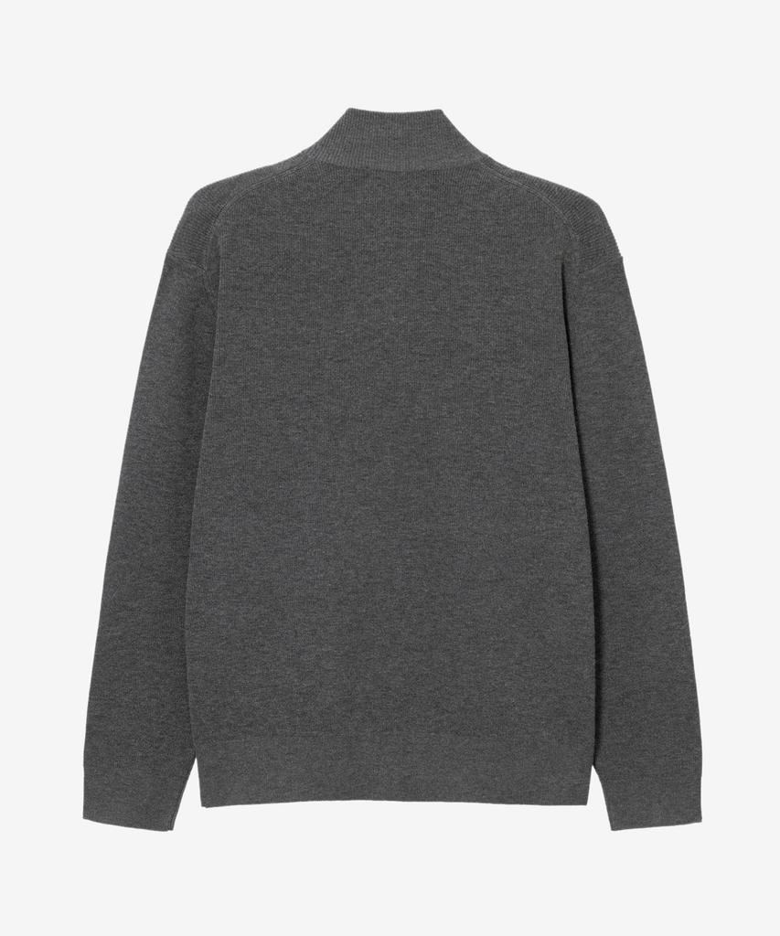 Mindbridge Do Good_Wool Blend Semi-Oversized Zip-Up Cardigan - 2 Colors