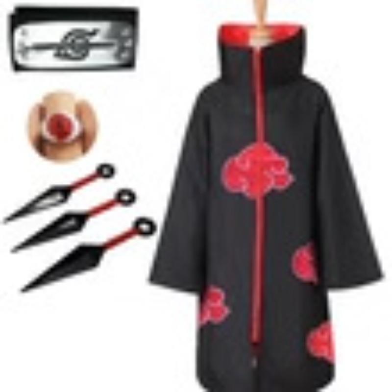 Cloak Clothing Ninja Uchiba Itachi Sasuke Clothing Fourth Generation Wave Wind Watergate Red Cloud Cloak