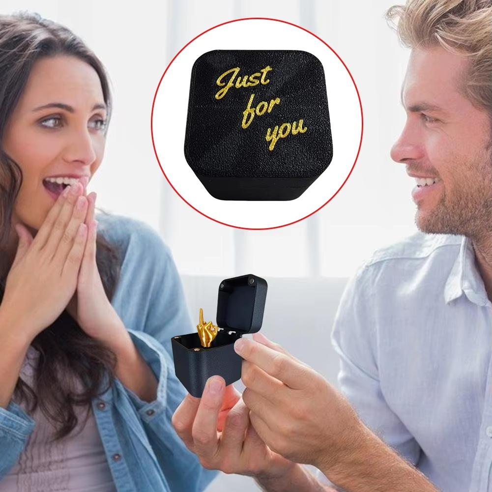 Interesting Prank Gift Middle Finger In Box Box Funny Creative Gifts Office Desk Decoration Home Decoration Gifts For Guests