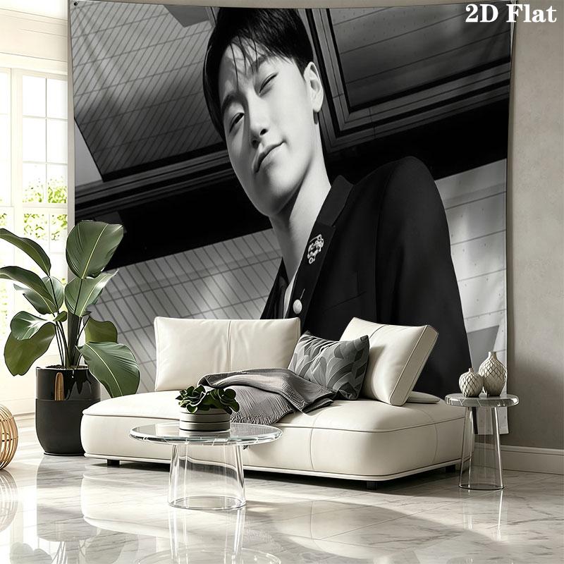 San Wall tapestry, aesthetic printed fabric blanket, suitable for bedroom, living room, and home decor.