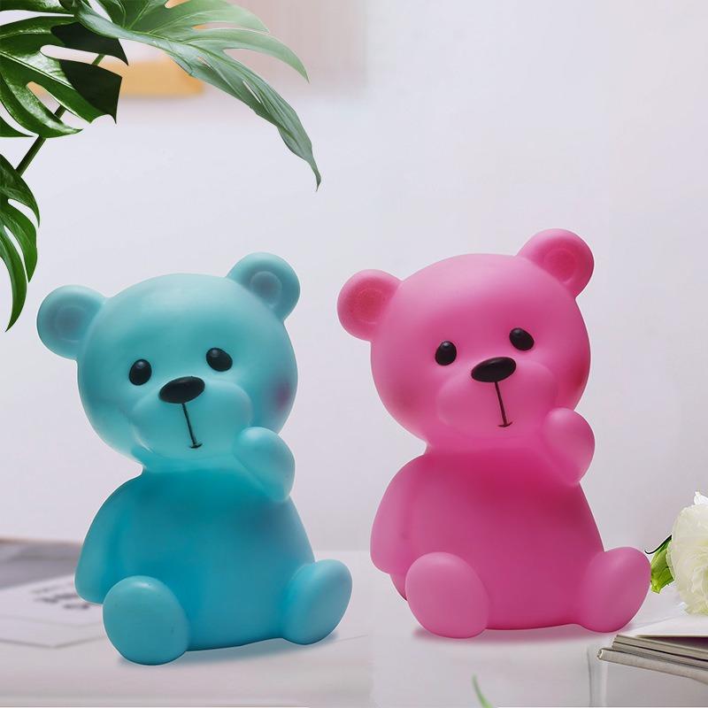Valentine's Day Confession Small Cartoon Cute Bear Children Bedroom Night Light Child Girl Birthday Gifts Home Decoration