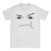 Men Womens TShirts Game Robot Face Leisure 100 Cotton Tees Short Sleeve Anime T Shirt Crew Neck Clothing Graphic Printed
