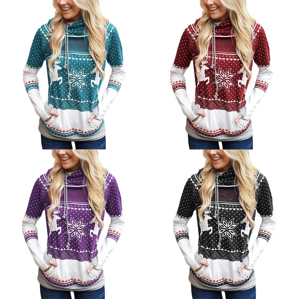 Premium Quality New Fashion Women Clothing Merry Christmas Letter Print T-shirt Long Sleeve