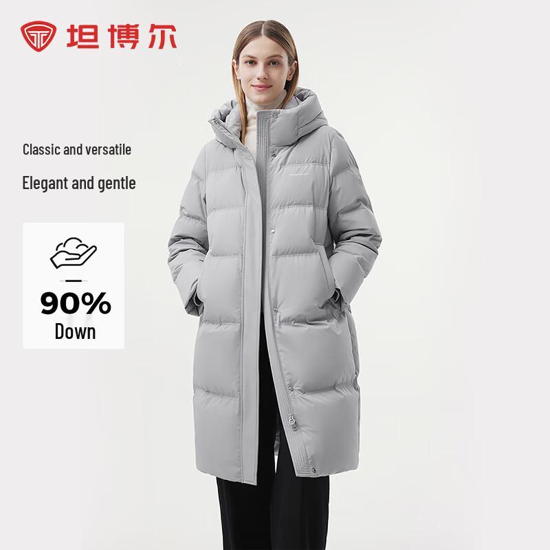 

Tanboer Women s Long Hooded Warm Down Jacket M 165