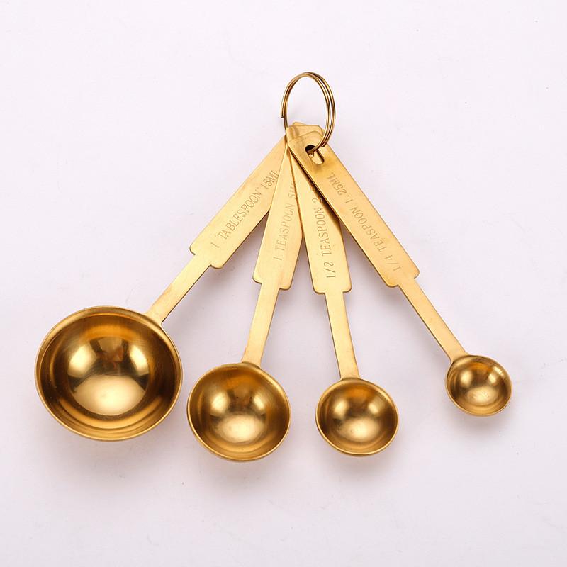 Prémiová sada nerezových odměrek pro domácí pečení a milovníky kávy