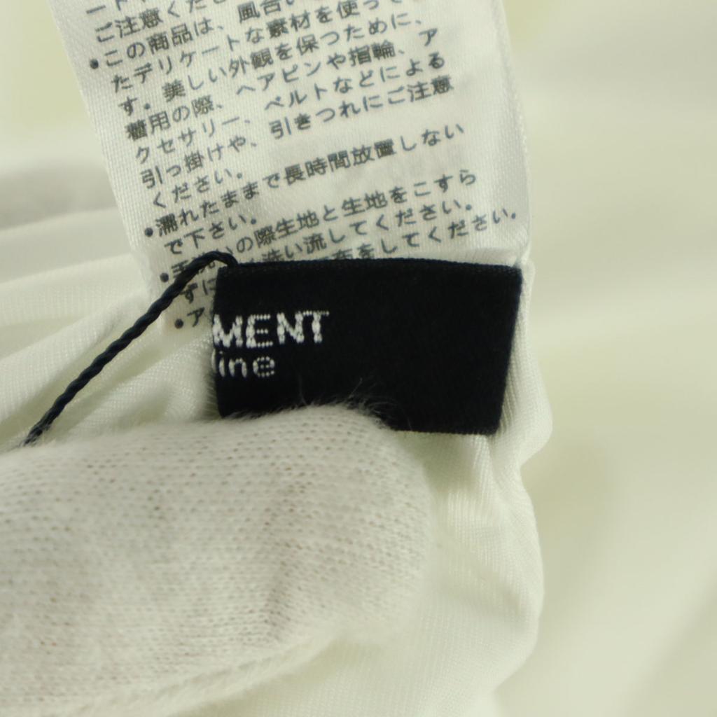 Beauty products BASEMENT Short sleeve Oblong Neck Long dress white Women Used