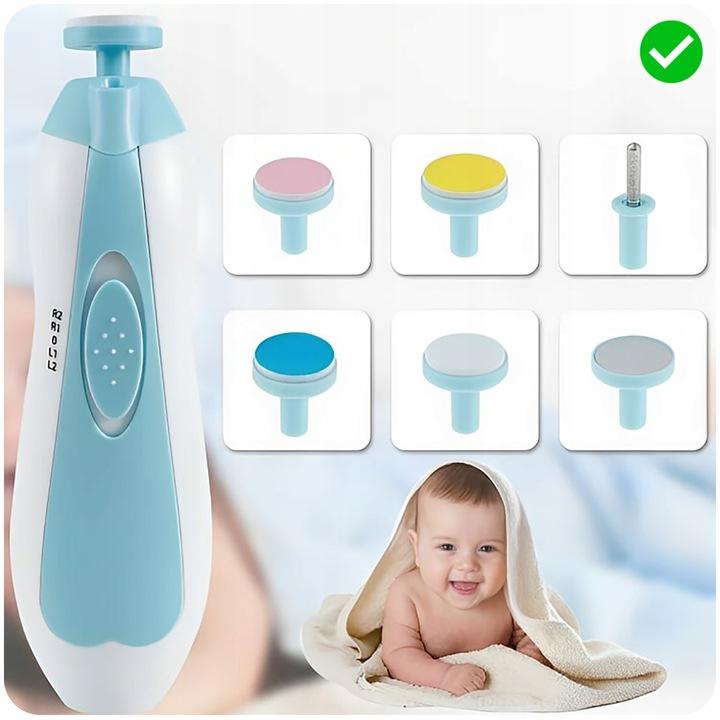 Elektrisches Baby-Nagelfeilen- und Trimmer-Set