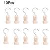 10Pcs Anti-slip Pants Socks Storage Clip Plastic Laundry Clothes Pegs Hats Storage Clip  Hats