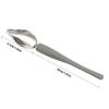 Sos Lingura Placă din oțel inoxidabil Art Pencil Dish Art Draw Lingura Instrument pentru patiserie