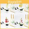Simulated Phalaenopsis Potted Artificial Artificial Flower For Office And Outdoor Decor