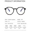 Anti-blue Light Glasses Cute Round Children Eyewear Fashion Luxury Kid Eyeglasses Blue Light Blocking Boy Girl Computer Eyeglas