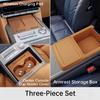 For Zeekr 9X Car Armrest Wireless Charger Silicone Mat Cup Pad Storage Box Interior Modification Accessories