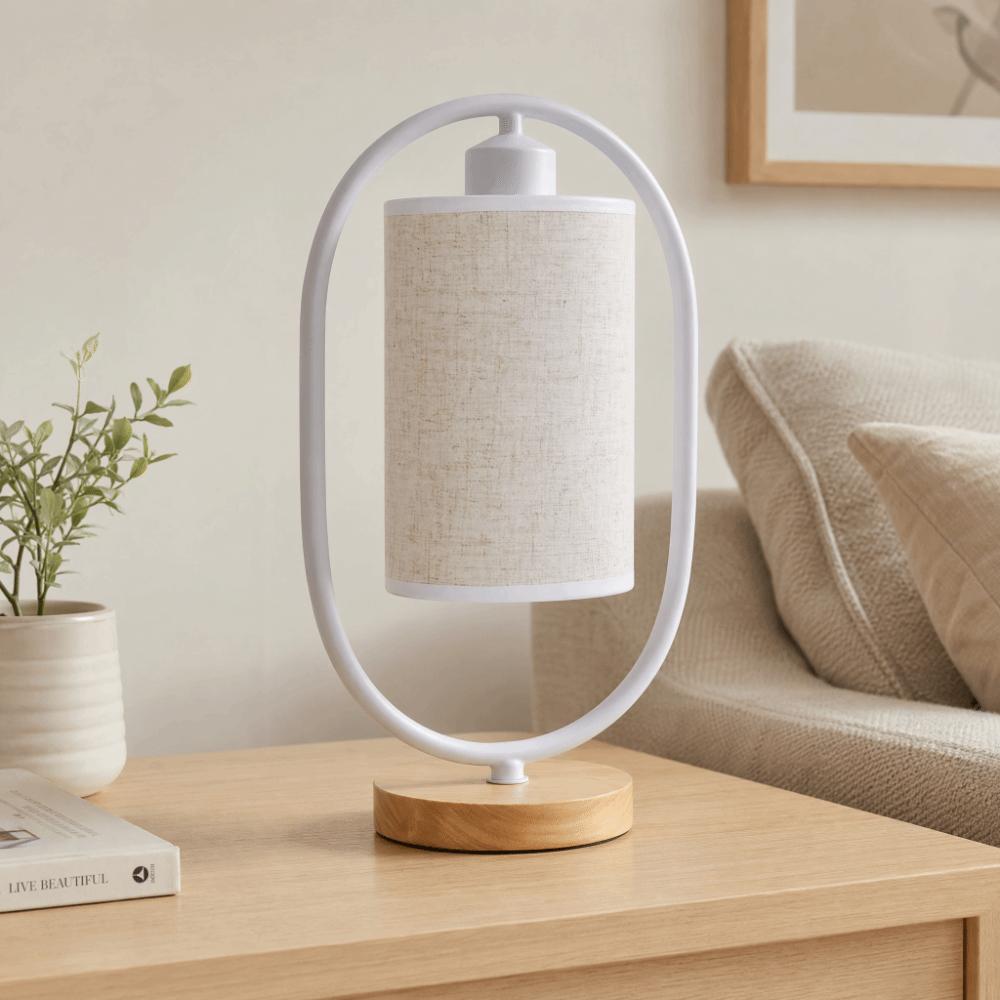 Dimmable Bedside Lamp 3 Color Temperature LED Desk Lamp Retro Table Lamp  Home