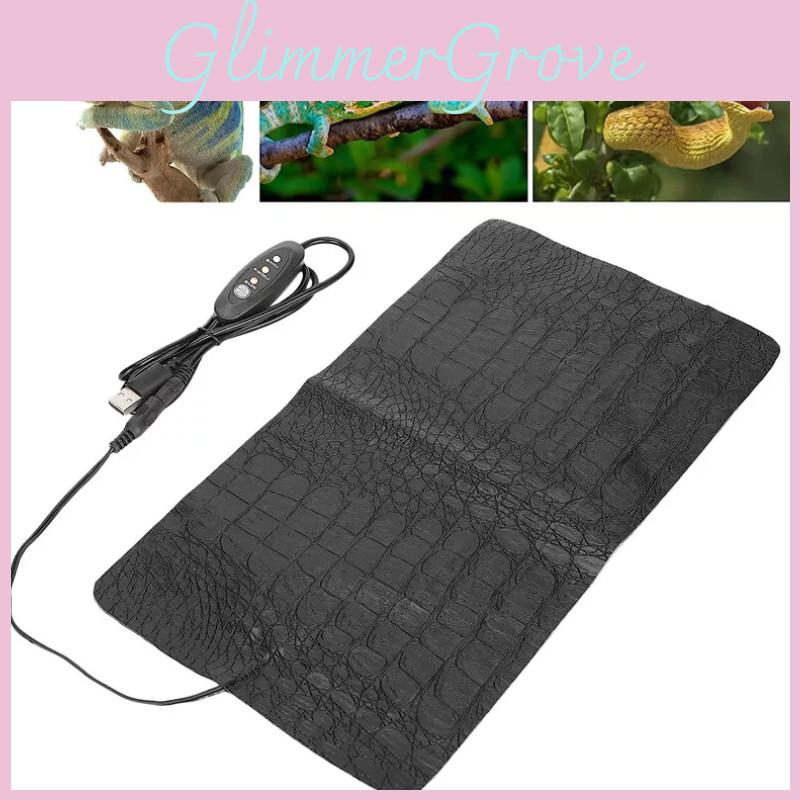 Heizung Haustier Elektrisches Hunde Katze Bett Wärmer 3 Modi Wasserdicht Teppich Decke USB Bett