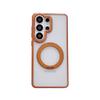 Samsung S26 Ultra High-Transparency Magnetic Wireless Charging Case with Rotating Stand