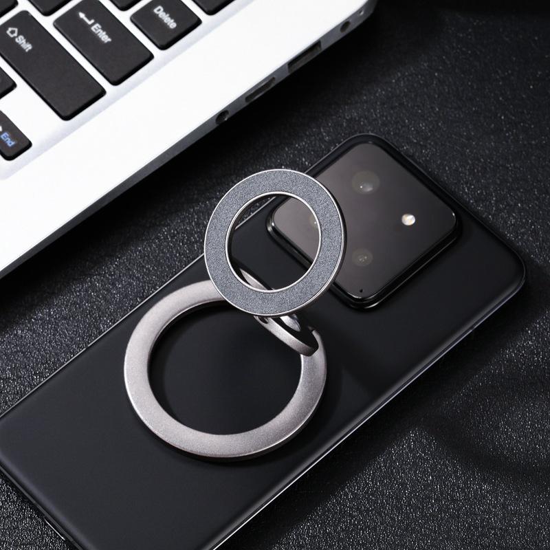 Foldable Magnetic Phone Stand: Double-Sided, Super Strong Magnet for Desktop